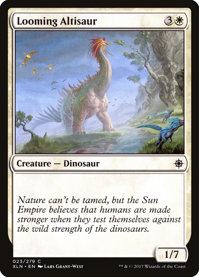 Looming Altisaur — Ixalan 23/289