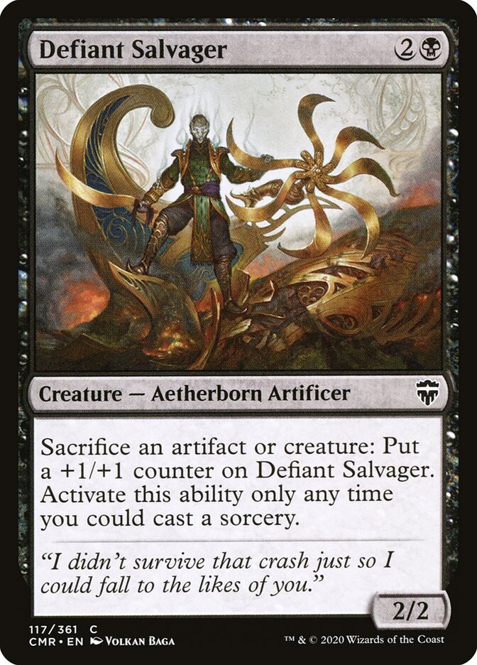 Defiant Salvager — Commander Legends 117/718
