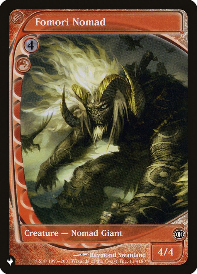 Fomori Nomad — The List FUT-114/5581
