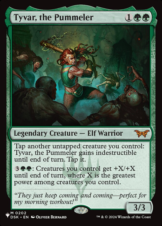 Tyvar, the Pummeler — The List DSK-202/5581