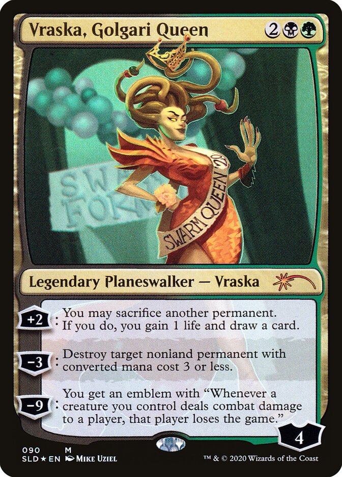 Vraska, Golgari Queen — Secret Lair Drop 90/2754