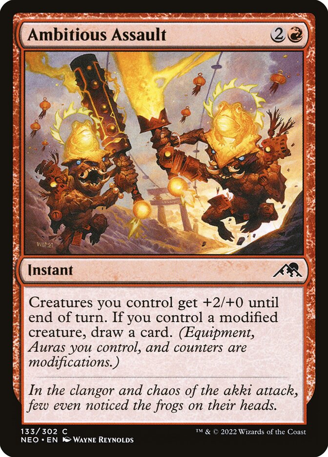 Ambitious Assault — Kamigawa: Neon Dynasty 133/531