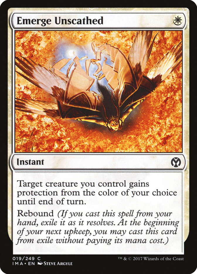 Emerge Unscathed — Iconic Masters 19/249