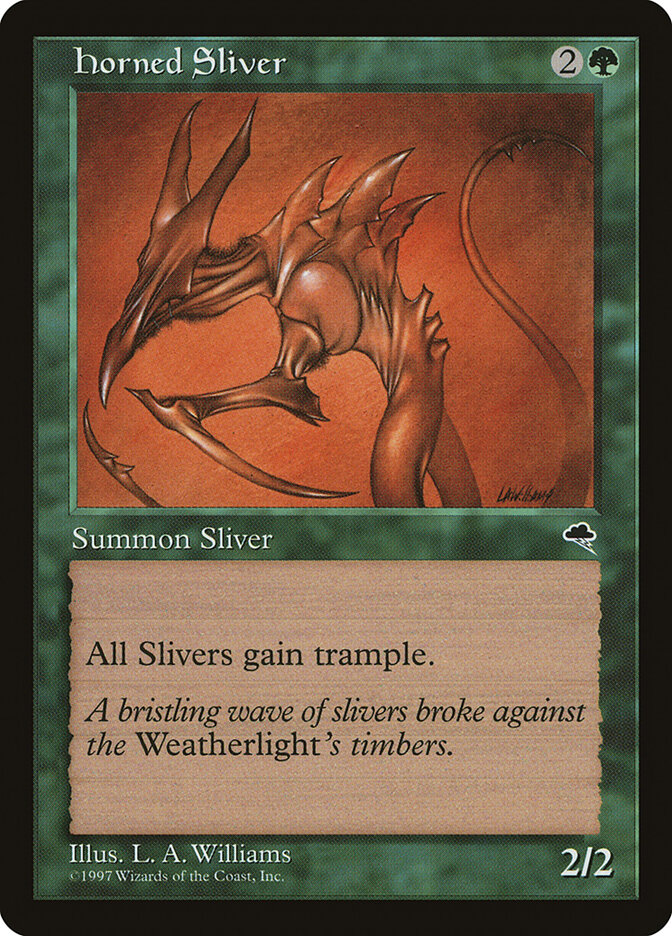 Horned Sliver — Tempest 234/350