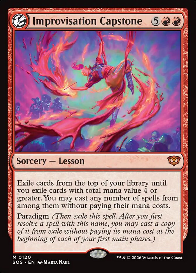 Improvisation Capstone — Secrets of Strixhaven 120/368