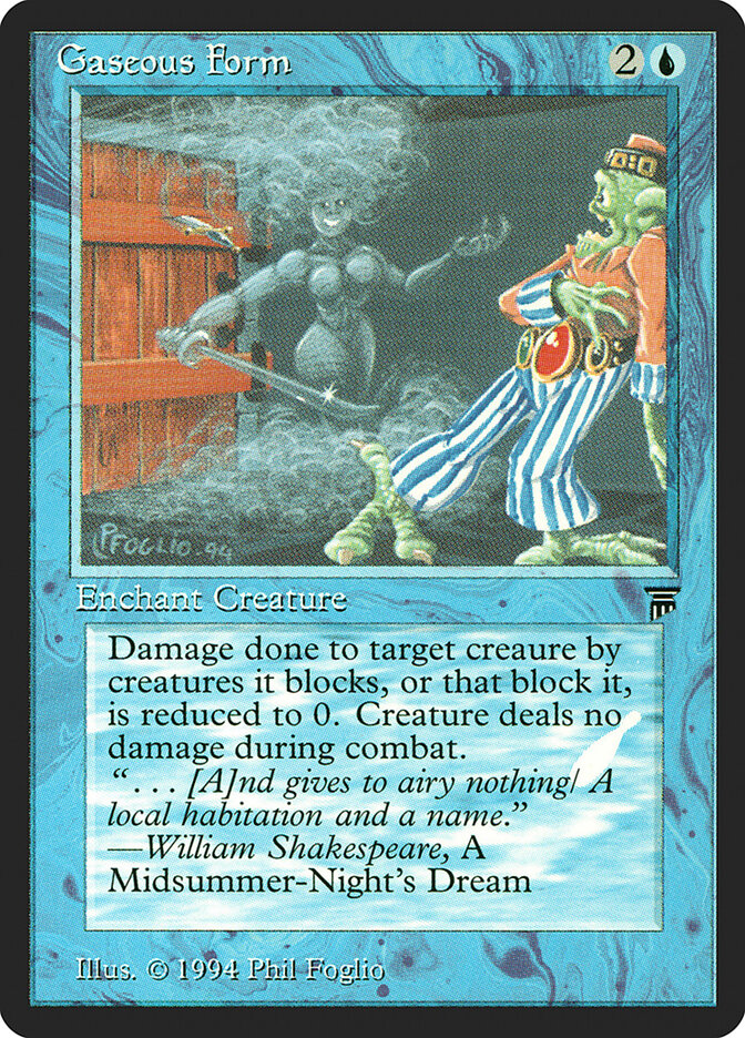Gaseous Form — Legends 59/310