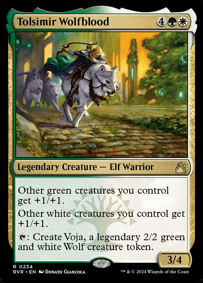 Tolsimir Wolfblood — Ravnica Remastered 234/531
