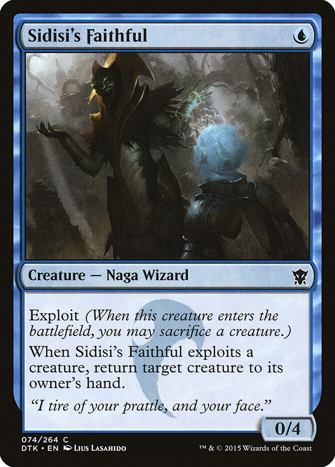Fidèle de Sidisi — Dragons of Tarkir 74/264