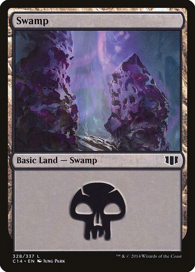 Swamp — Commander 2014 328/337