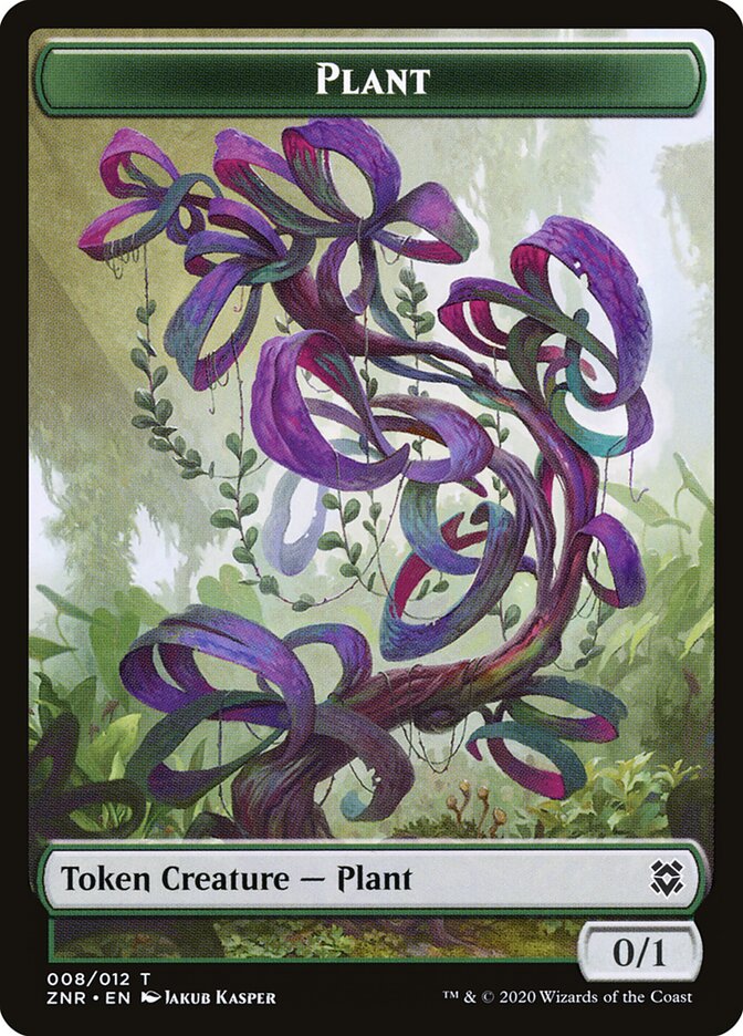 Plant — Zendikar Rising Tokens 8/12