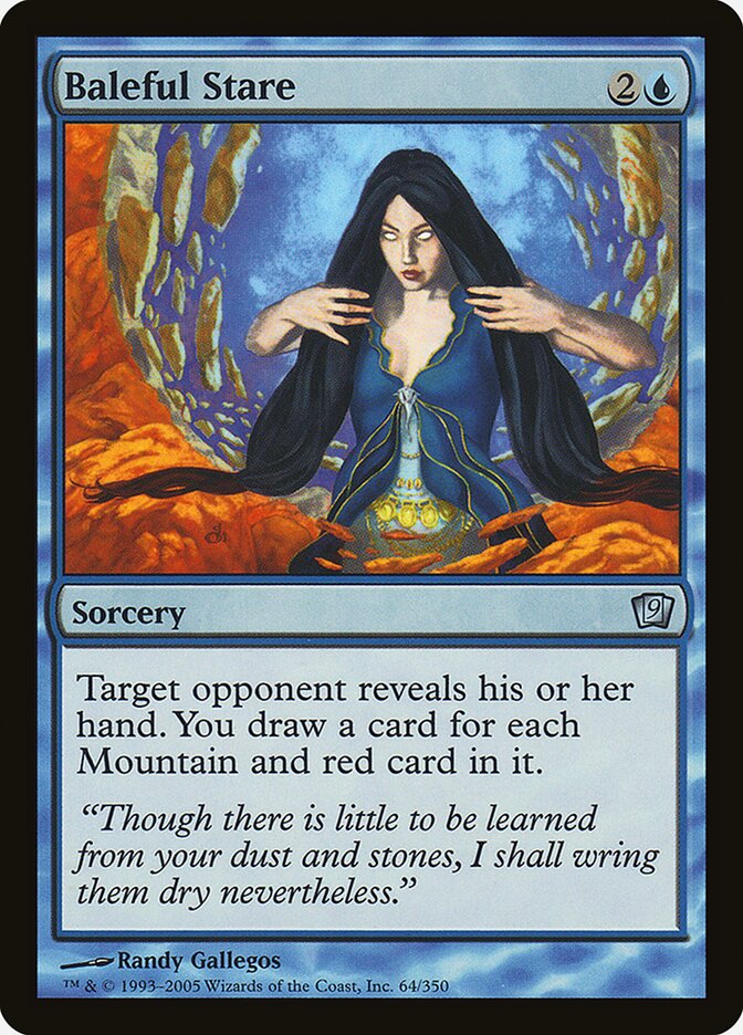 Baleful Stare — Ninth Edition 64★/709