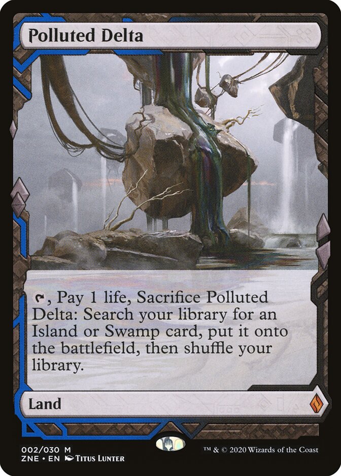 Polluted Delta — Zendikar Rising Expeditions 2/30