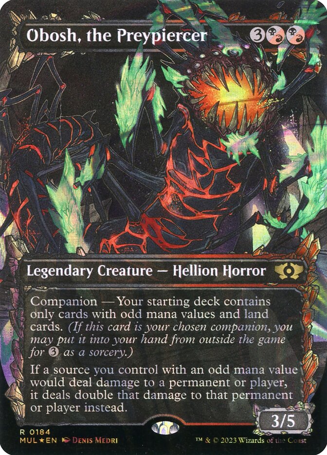 Obosh, the Preypiercer — Multiverse Legends 184/261