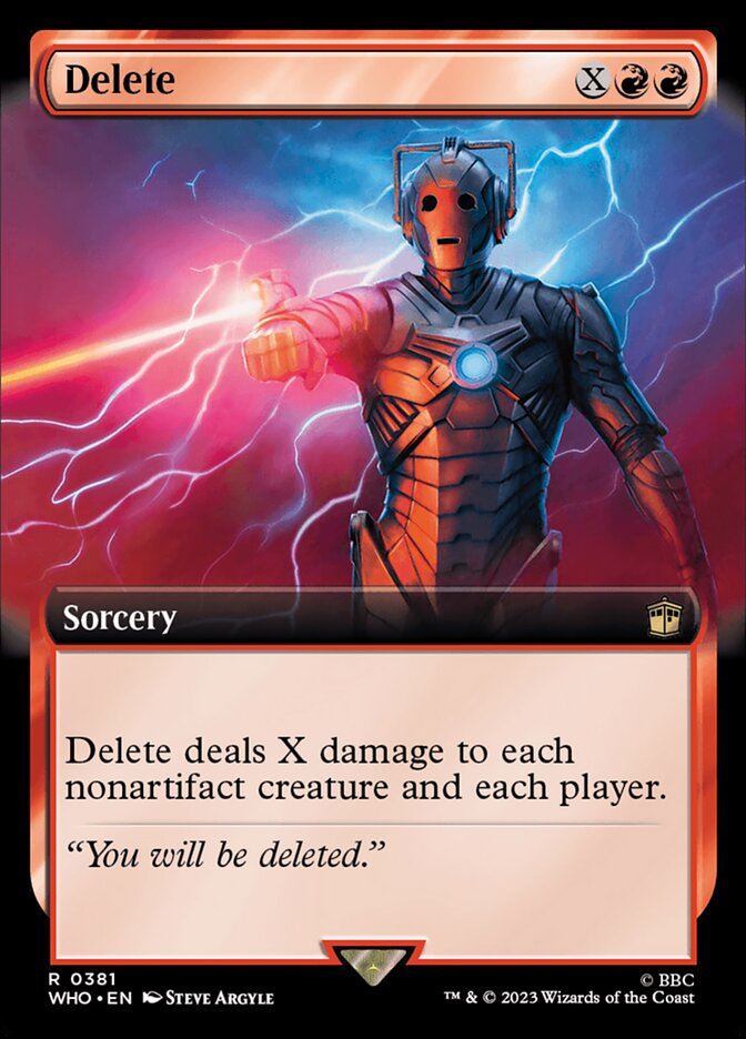 Delete — Doctor Who 381/1178