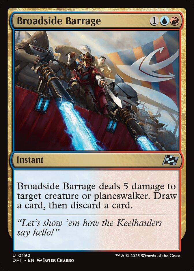 Broadside Barrage — Aetherdrift 192/553