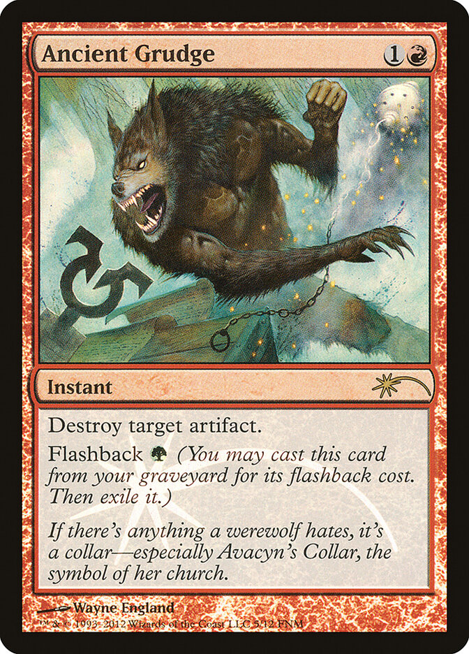 Ancient Grudge — Friday Night Magic 2012 5/13