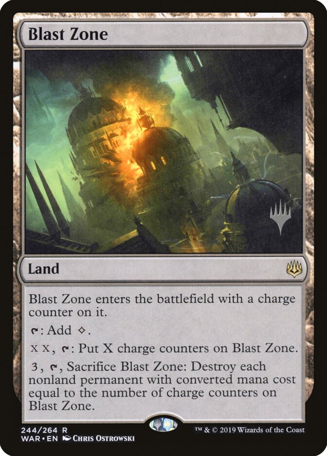 Blast Zone — War of the Spark Promos 244p/176