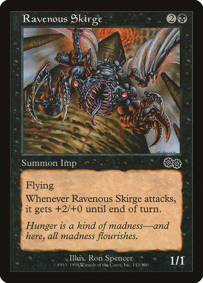 Ravenous Skirge — Urza's Saga 152/357