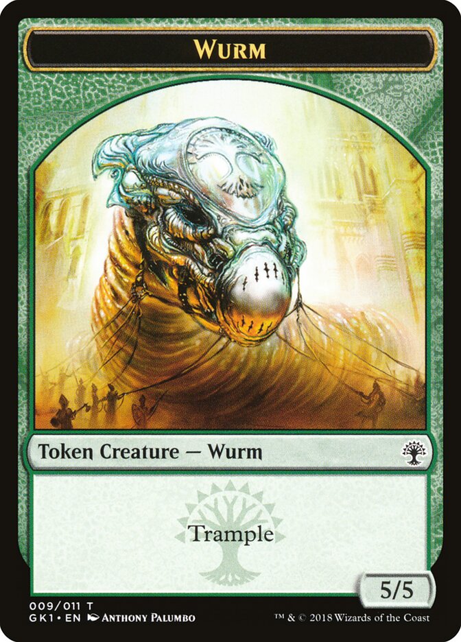 Wurm // Saproling — GRN Guild Kit Tokens 9/10