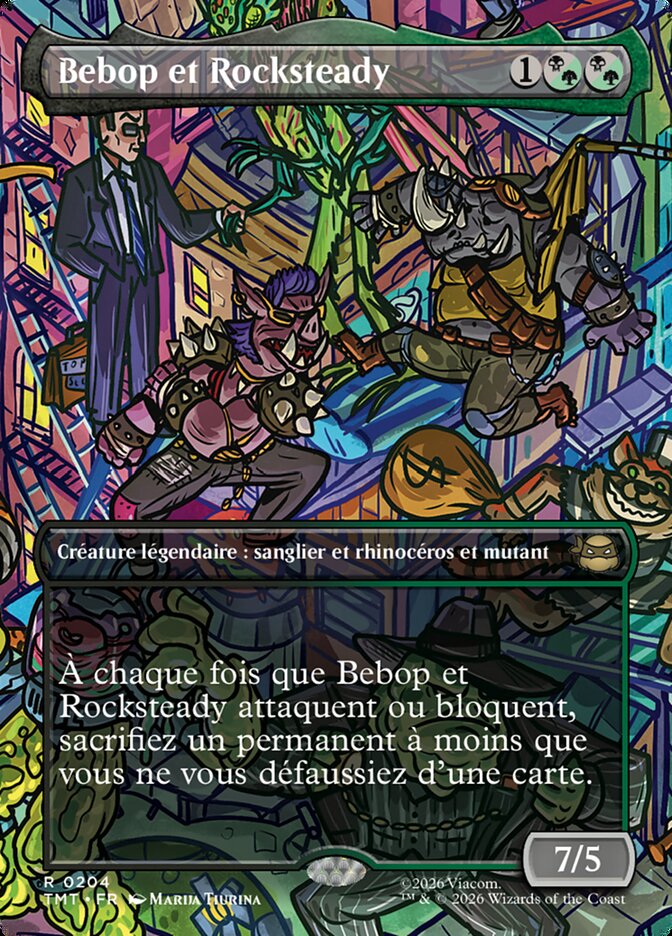Bebop et Rocksteady — Teenage Mutant Ninja Turtles 204/320