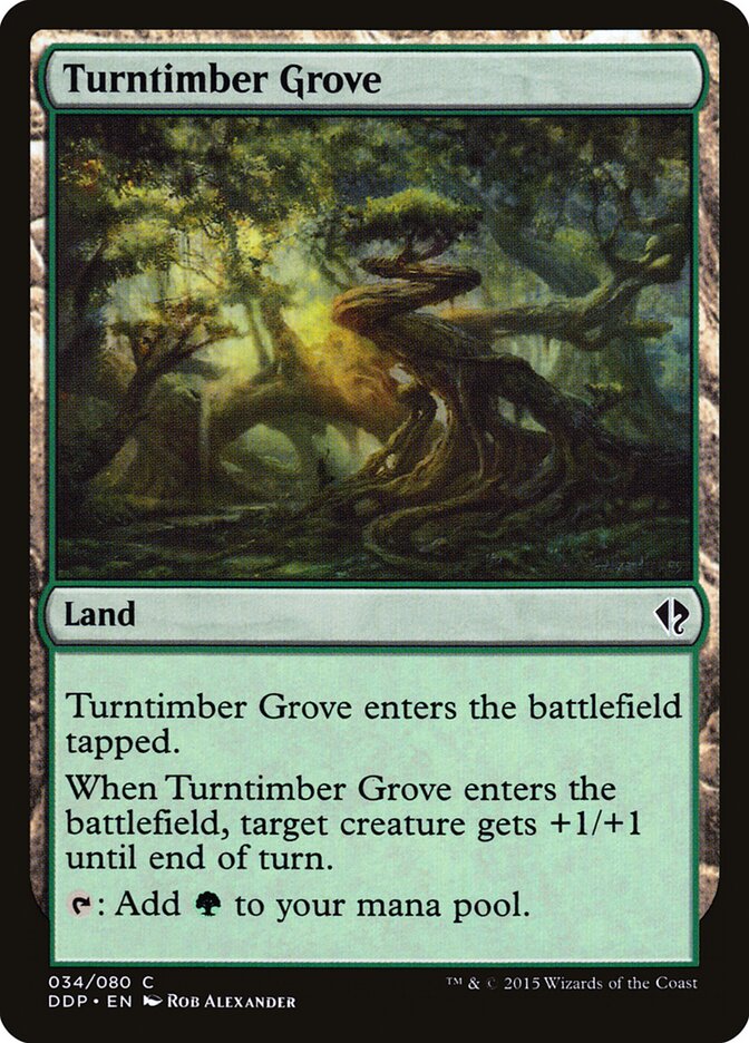 Turntimber Grove — Duel Decks: Zendikar vs. Eldrazi 34/80