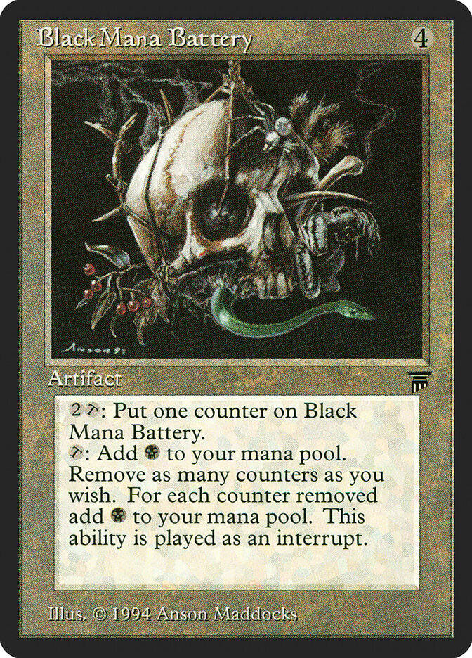 Black Mana Battery — Legends 274/310