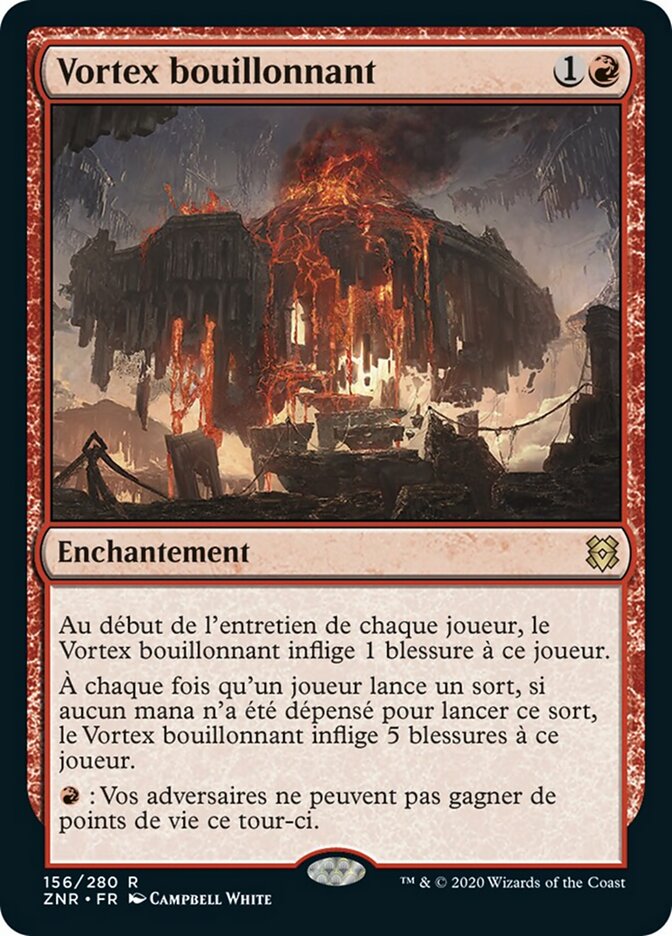 Vortex bouillonnant — Zendikar Rising 156/406