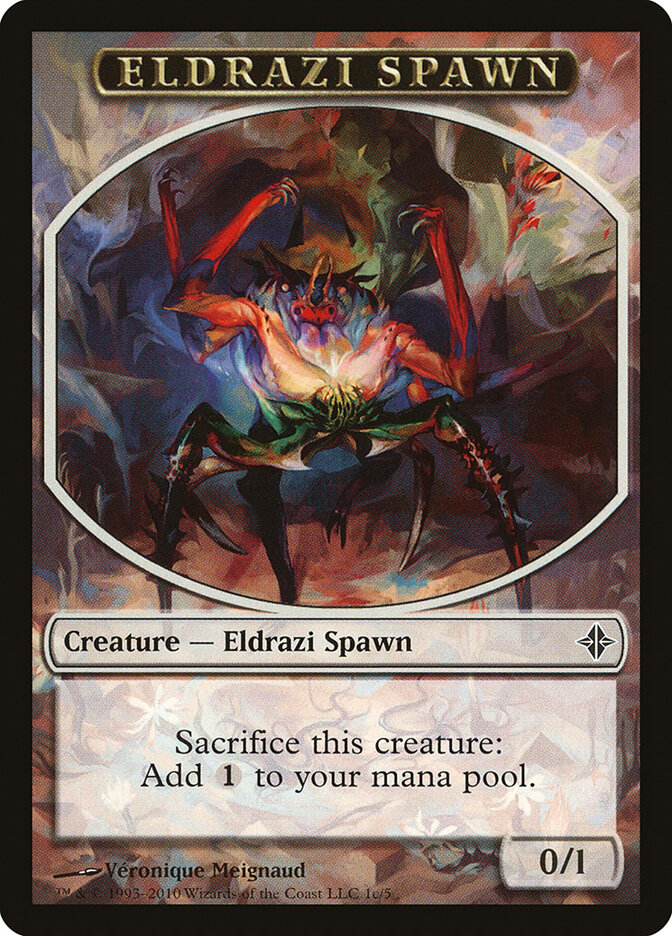 Eldrazi Spawn — Rise of the Eldrazi Tokens 1c/7