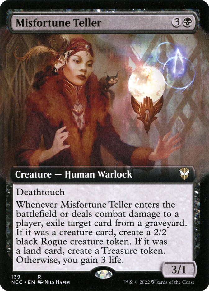 Misfortune Teller — New Capenna Commander 139/447
