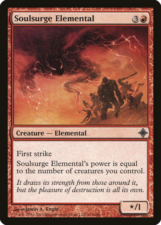 Soulsurge Elemental — Rise of the Eldrazi 163/248