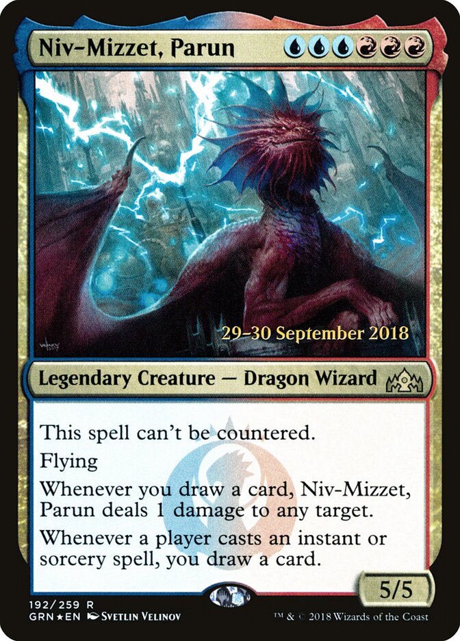 Niv-Mizzet, Parun — Guilds of Ravnica Promos 192s/84