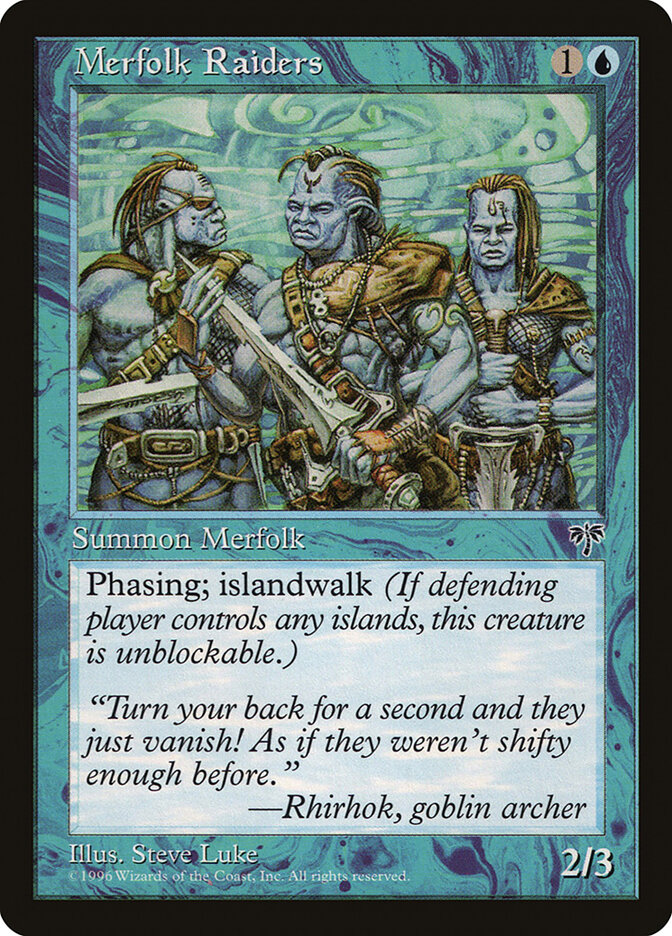 Merfolk Raiders — Mirage 75/351
