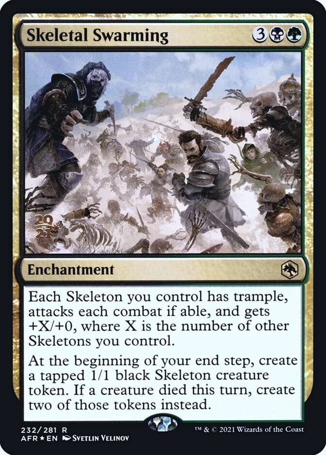 Skeletal Swarming — Adventures in the Forgotten Realms Promos 232s/241