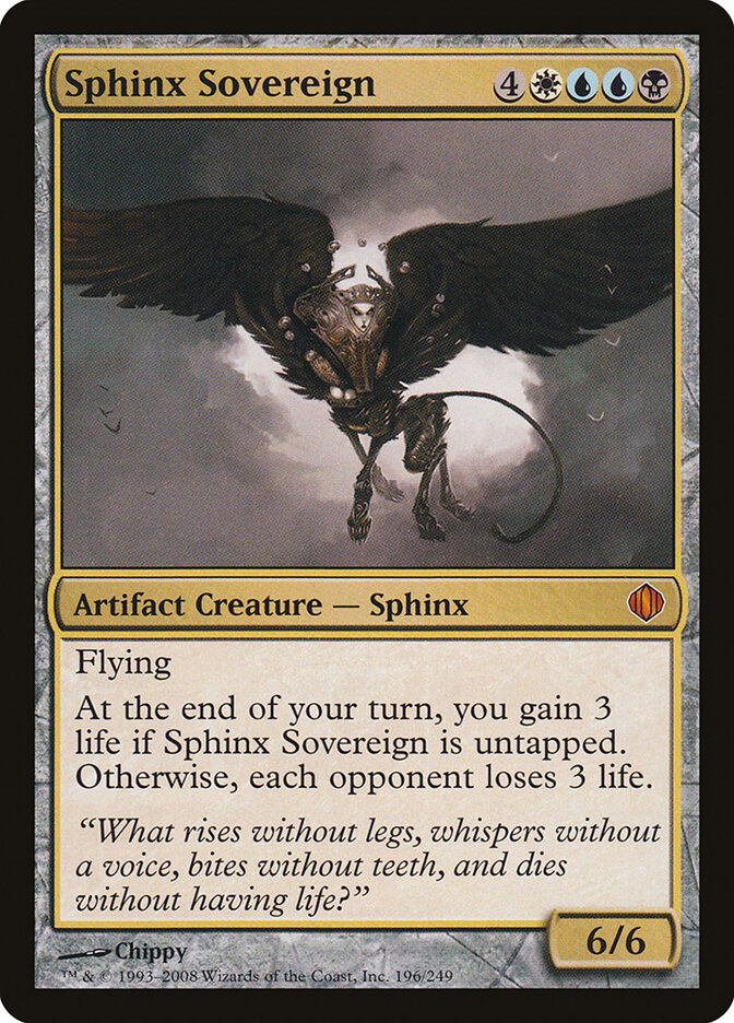 Sphinx Sovereign — Shards of Alara 196/250
