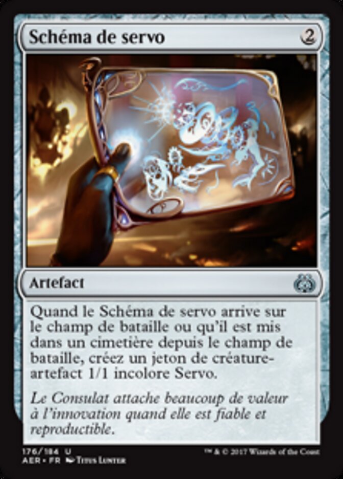 Schéma de servo — Aether Revolt 176/194