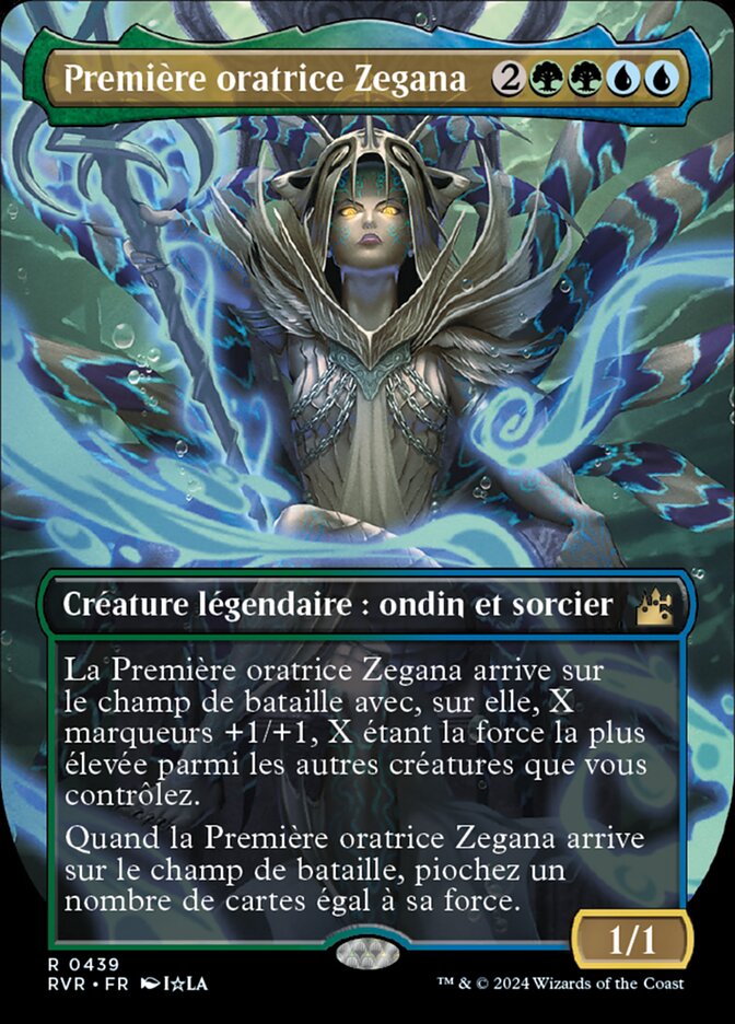 Première oratrice Zegana — Ravnica Remastered 439/531
