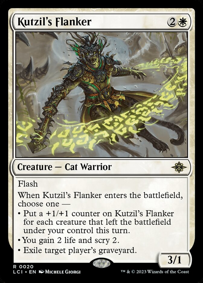 Kutzil's Flanker — The Lost Caverns of Ixalan 20/416