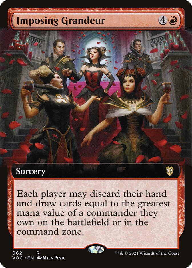 Imposing Grandeur — Crimson Vow Commander 62/188