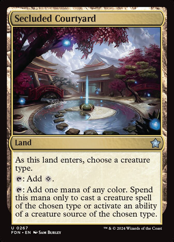 Secluded Courtyard — Foundations 267/771
