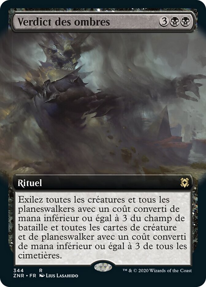 Verdict des ombres — Zendikar Rising 344/406