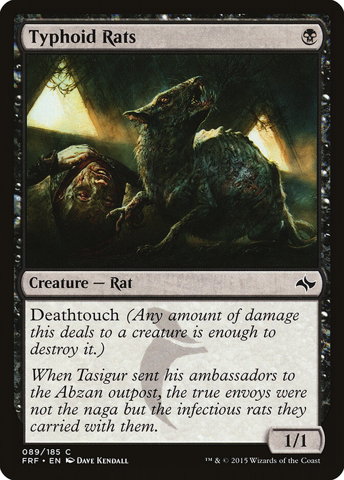 Rats typhoïdiens — Fate Reforged 89/191