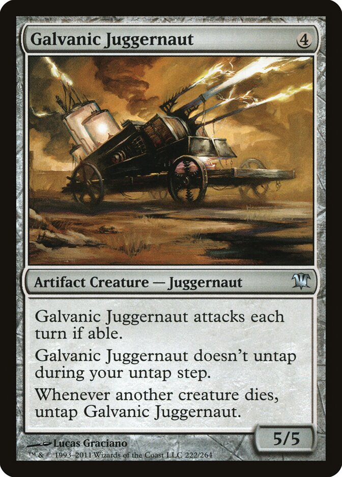 Galvanic Juggernaut — Innistrad 222/264