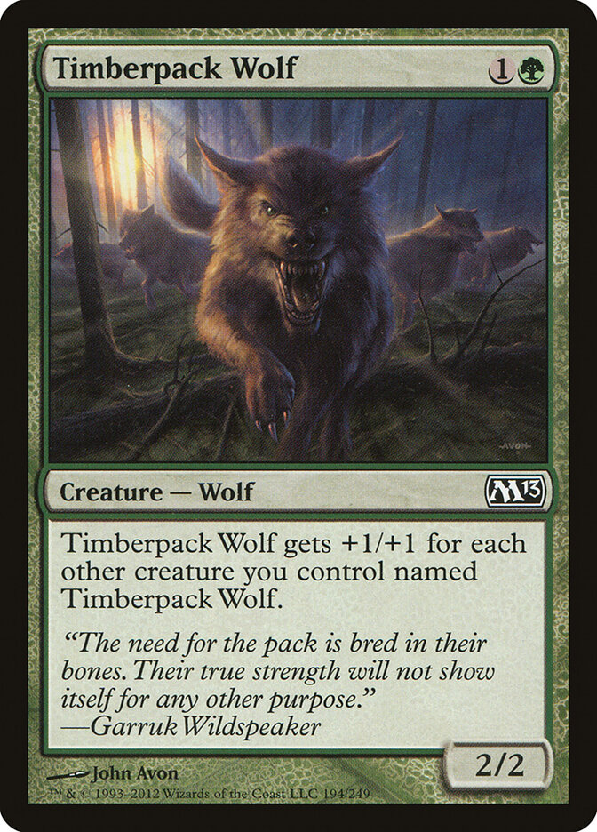 Timberpack Wolf — Magic 2013 194/249