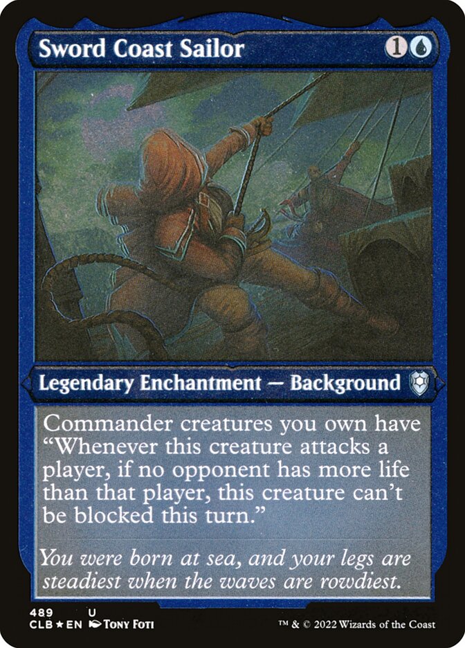 Sword Coast Sailor — Commander Legends: Battle for Baldur's Gate 489/936