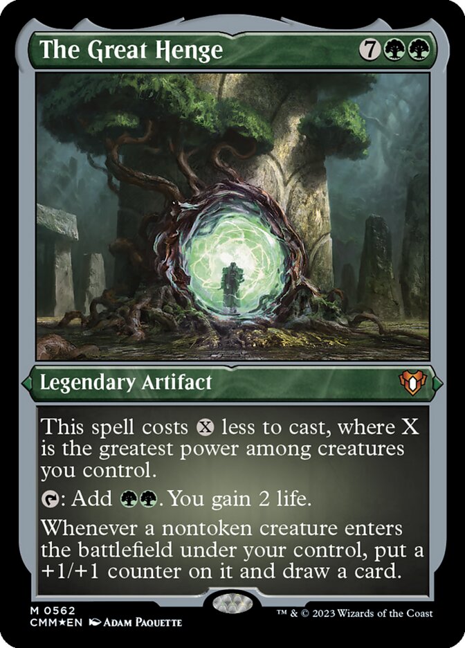 The Great Henge — Commander Masters 562/1067