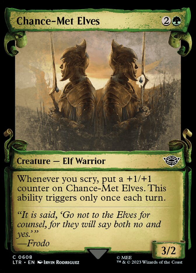 Chance-Met Elves — The Lord of the Rings: Tales of Middle-earth 608/856