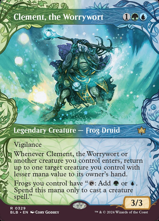 Clement, the Worrywort — Bloomburrow 329/398