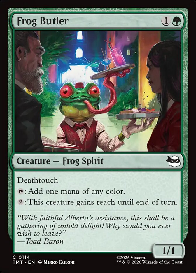 Frog Butler — Teenage Mutant Ninja Turtles 114/320