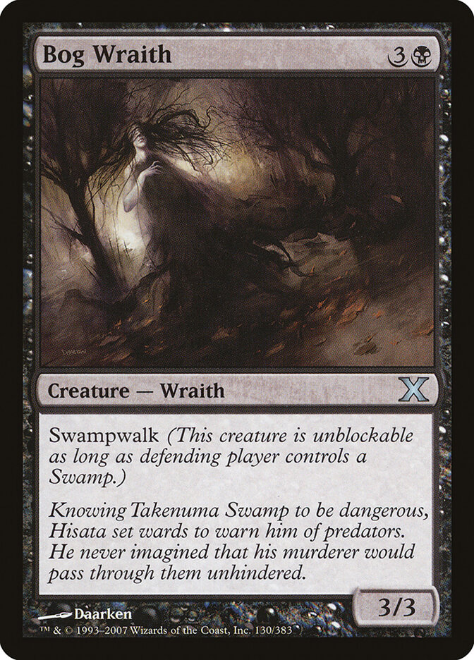 Bog Wraith — Tenth Edition 130/510