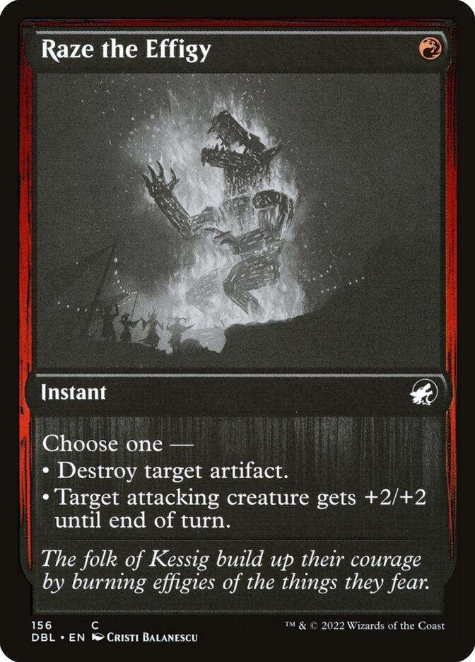 Raze the Effigy — Innistrad: Double Feature 156/535